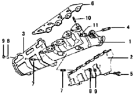 Выпускной коллектор/Exhaust manifold