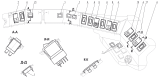 Установка выключателей 650136-3700018