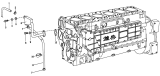 Блок цилиндров/CRANKCASE (IV)