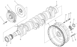 Коленчатый вал и маховик/CRANK SHAFT FLYWHEEL