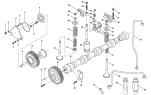 Механизм газораспределения/VALVE DISTRIBUTING MECHANISM