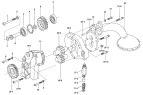 Масляный насос/OIL PUMP DISASSEMBLED