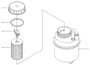 Бачок гидроусилителя рулевого управления/STEERING OIL TANK