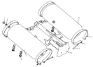 Установка ресиверов/AIR TANK FIXING (I)