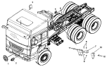 Заднее освещение/REAR LIGHT AND CHASSIS WIRING
