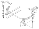 Подвеска кабины передняя/FRONT BEARING SPRING