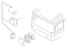 Зеркала заднего вида/WIDE-VIEW MIRROR HEATABLE RIGHT