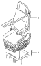 Сиденье водителя/SEAT LEFT AIR SPRING