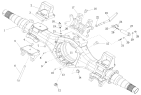 Картер среднего моста/MIDDLE AXLE HOUSING (STR)