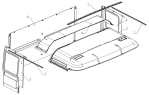 Отделка кабины/SIDE-WALL PANELING CLOSED WITH NOUNTING I