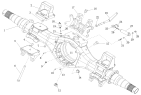 Картер моста/AXLE HOUSING STR