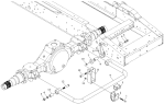 Задний стабилизатор/REAR STABILIZER ASSY