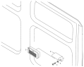 Освещение кабины/FLOODLIGHT ON REAR PANNEL