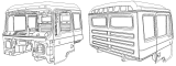 Кабина/F3000D CAB WELDING ASSEMBLY