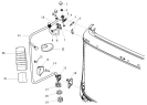 Кронштейн зеркала заднего вида правый/REAR VIEW MIRROR RIGHT BRACKET