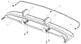 Ящик вещевой/LUGGAGE RACK