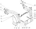 Подножка правая/RIGHT FOOT PANEL BRACKET