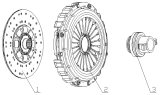 Сцепление/PULL DIAPHRAGM CLUTCH