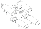 Установка воздушного бака/AIR TANK FIXING(I)