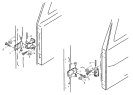 Петля двери/DOOR HINGE LEFT AND RIGHT