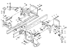 Кронштейн подножки/FOOT PANEL BRACKET