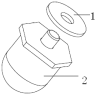 Подвеска КПП/GEAR BOX SUPPORT