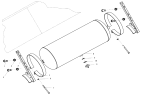 Установка воздушного бака/AIR TANK FIXING(II)