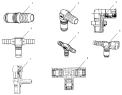 Соединительные детали/CONNECTING PARTS, LINE & NIPPLE JOINT