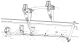 Гидрооборудование подъема кабины/CAB HYDRAULIC TILTING EQUIPMENT