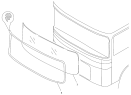 Стекло ветровое/FRONT WINDSHIELD ASSEMBLY