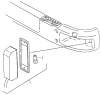 Указатели поворота/FLASHERS IN BUMPER