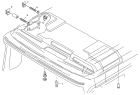 Ручка/HEADLINING WITH MOUNTING AND GRAB HANDLE