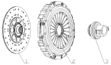Сцепление/PULL DIAPHRAGM CLUTCH D430