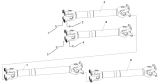 Вал карданный/PROPELLER SHAFT