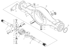 Картер переднего моста/FRONT AXLE HOUSING