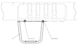 Площадка/OPERATING FLAT ROOF AND LADDER