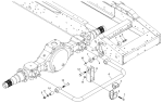 Задний стабилизатор/REAR STABILIZER ASSY (DC93259680107)