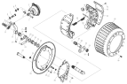 Тормоз передний/FRONT AXLE BRAKE