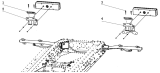 Кронштейны задних фонарей/TAILLIGHT BRACKET/TRACTOR/F2000