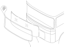 Стекло ветровое/FRONT WINDSHIELD ASSEMBLY