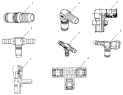 Соединительные детали/CONNECTING PARTS, LINE & NIPPLE JOINT