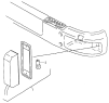 Указатели поворота/FLASHERS IN BUMPER