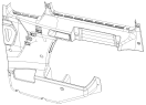Заглушка/PLUG KEY FOR ELECTRIC WINDOW LIFTER SWITCH