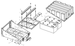Ящик аккумуляторной батареи/BATTERY BOX