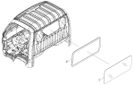 Окно заднее 1SB2005610102