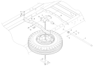 Установка запасного колеса 1S106631500H1