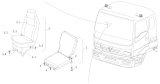 Передние сиденья 1SB2206911001