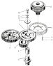 Timing gear train