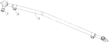 3003600D0 Steering connecting rod assembly