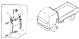 5302E0 Side plate, front side